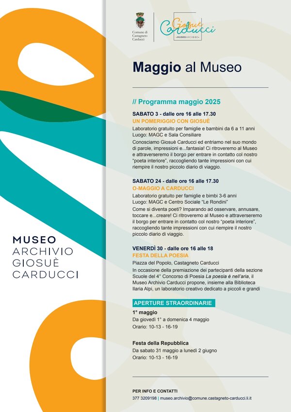 locandina maggio al museo