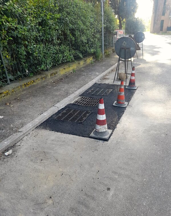 foto lavori ultimati via delle pievi